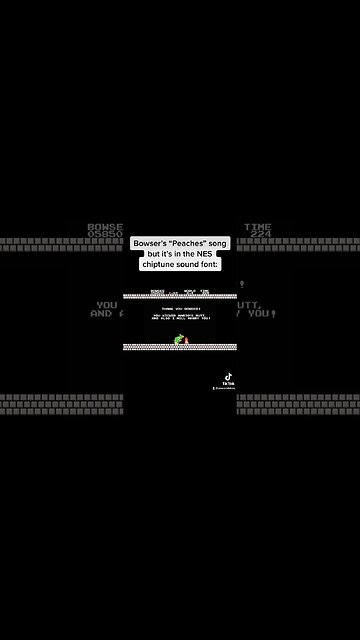 Bowser’s Song “Peaches” But it’s in the 8Bit NES Soundfont