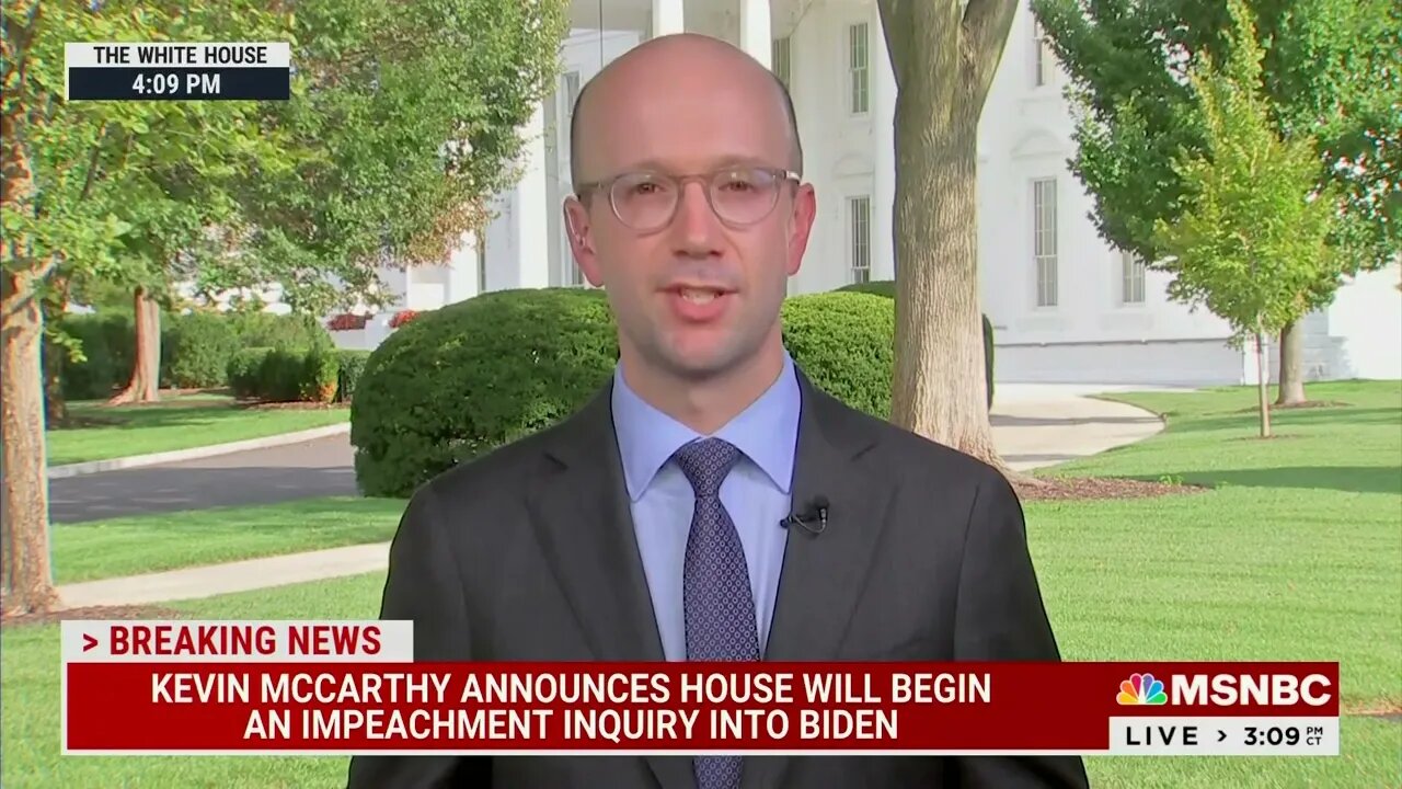 Biden Spox Ian Sams Instructs Press To Obstruct House GOP Impeachment Inquiry Into Biden Corruption