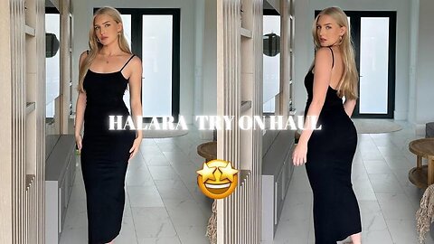 HUGE Halara TRY ON HAUL (Bodycon Dresses Pants