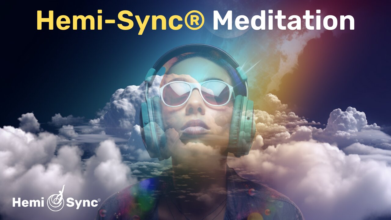 Hemi-Sync® Meditation | Relaxing Binaural Pink Noise For Meditation & Expanded Consciousness