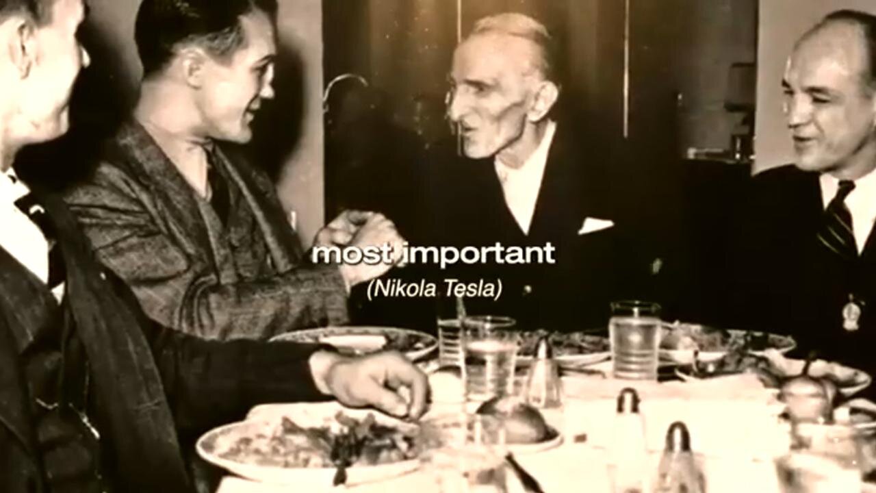 Nikola Tesla's 100 Year Old Lost Interview: Deep Space SECRETS - Previously Unseen Footage Legendary Inventor Discussing his Visionary Ideas About Deep Space & the Universe.