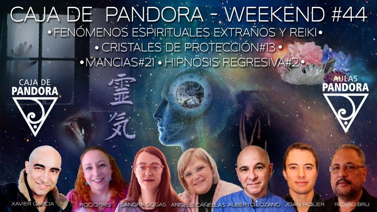 #CAJADEPANDORAWEEKEND #44 CON XAVIER GARCIA, RICARDO BRU JOAN PIQUER ALBERTO LOZANO