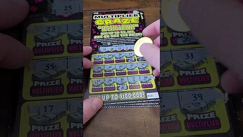 $10 Scratch Off Winner #shorts #lottery