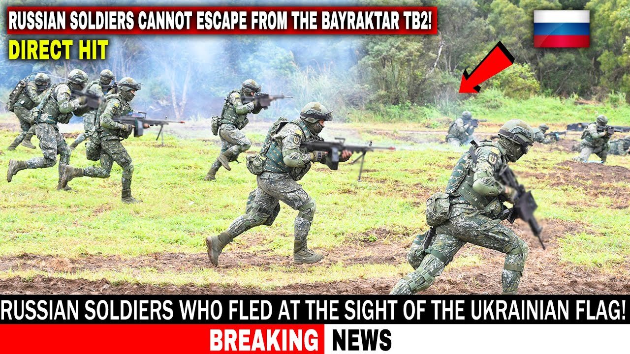 The Russian Army has Melted Down- the Ukrainian army is chasing the Russians thanks to Bayraktar!