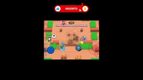 TIME NÃO ACERTOU UMA NO BULL KKKKK - BRAWL STARS #159 #SHORTS