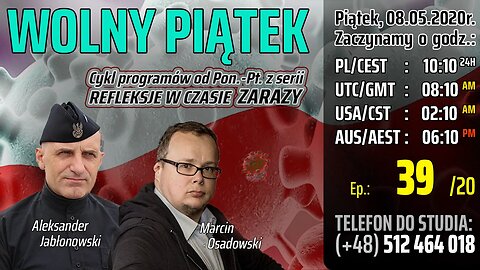 WOLNY PIĄTEK - Olszański, Osadowski NPTV (08.05.2020)