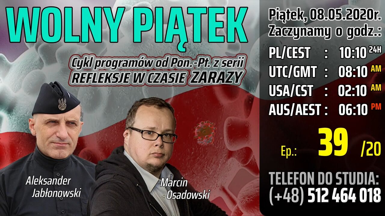 WOLNY PIĄTEK - Olszański, Osadowski NPTV (08.05.2020)