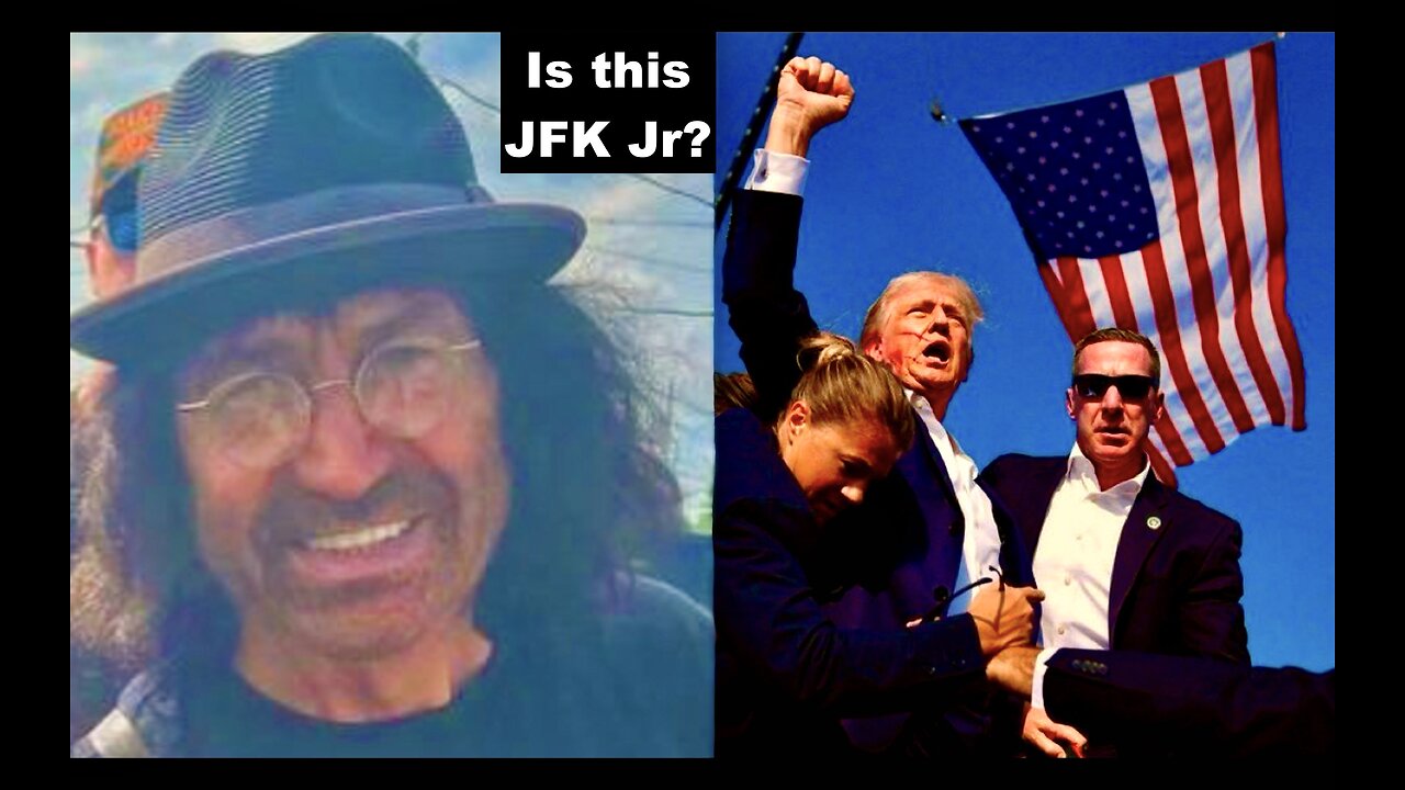 Trump Assassination Attempt Sparks JFK Jr Alive Q Speculation Is Man Standing Behind Trump JFK Jr