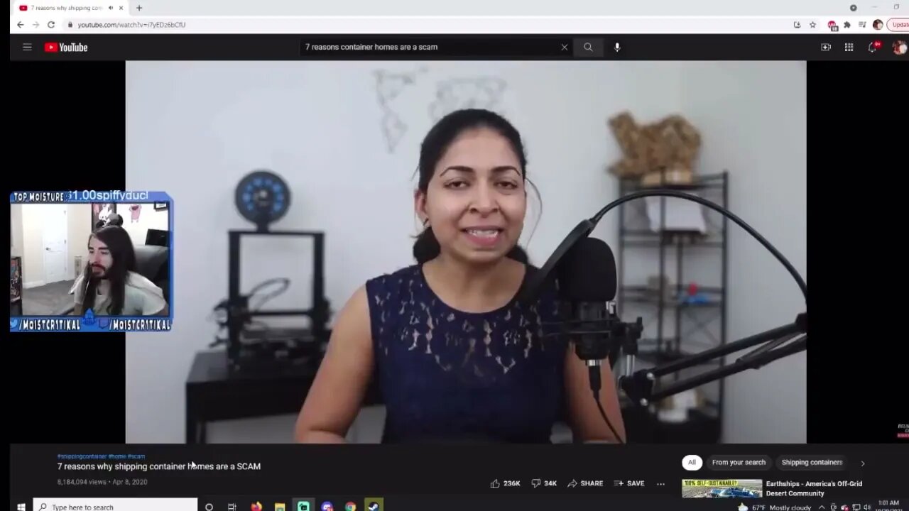 MoistCr1tikal Reacts To Why Shipping Container Homes Are A SCAM