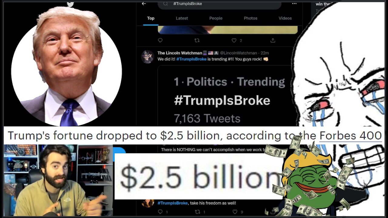 Media Is BROKEN As They Claim Billionaire President #TrumpIsBroke