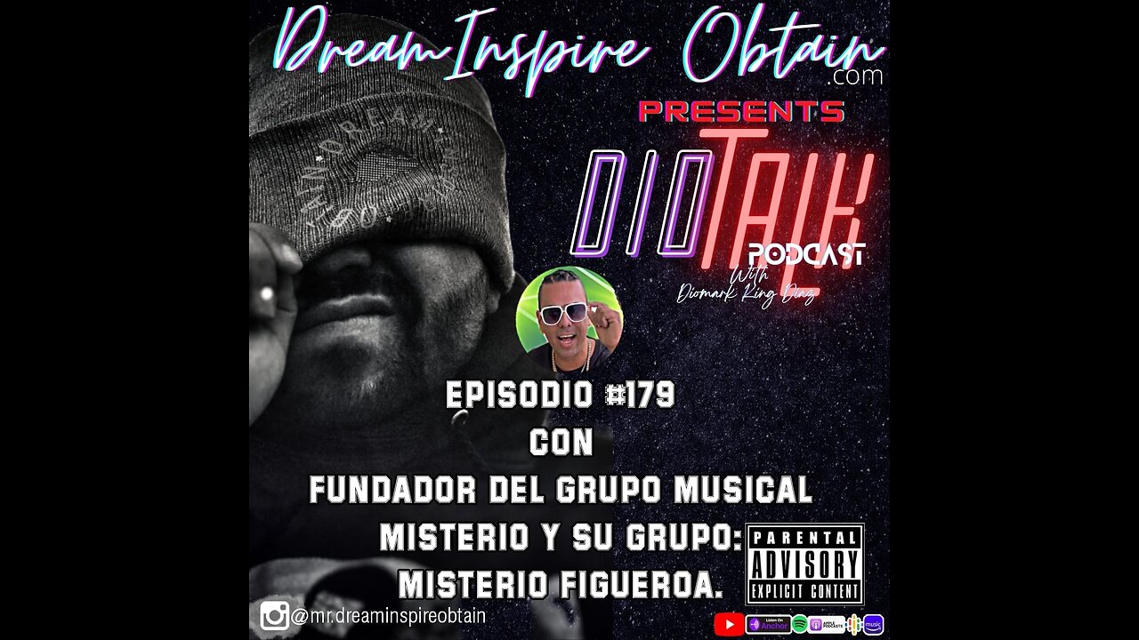 DIOTALK PÓDCAST Episodio #179 con Fundador del Grupo musical: MISTERIO FIGUEROA (Spanish).