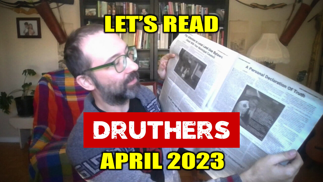 Let's Read Druthers! Absurdity Observer, Issue #29, April 2023 [YouTube Banned This Video!]