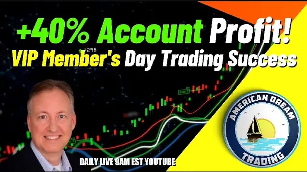 From Trades To Profits - VIP Member's +40% Account Profit In The Stock Market