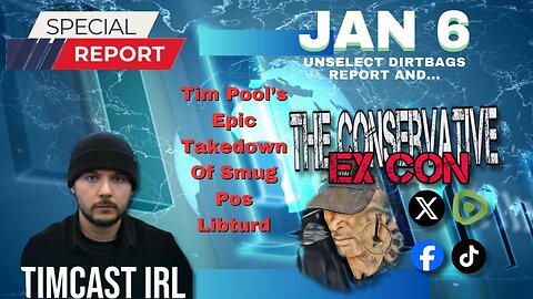 The Unselect Jan 6 Committee and Tim Pool's Beat Down