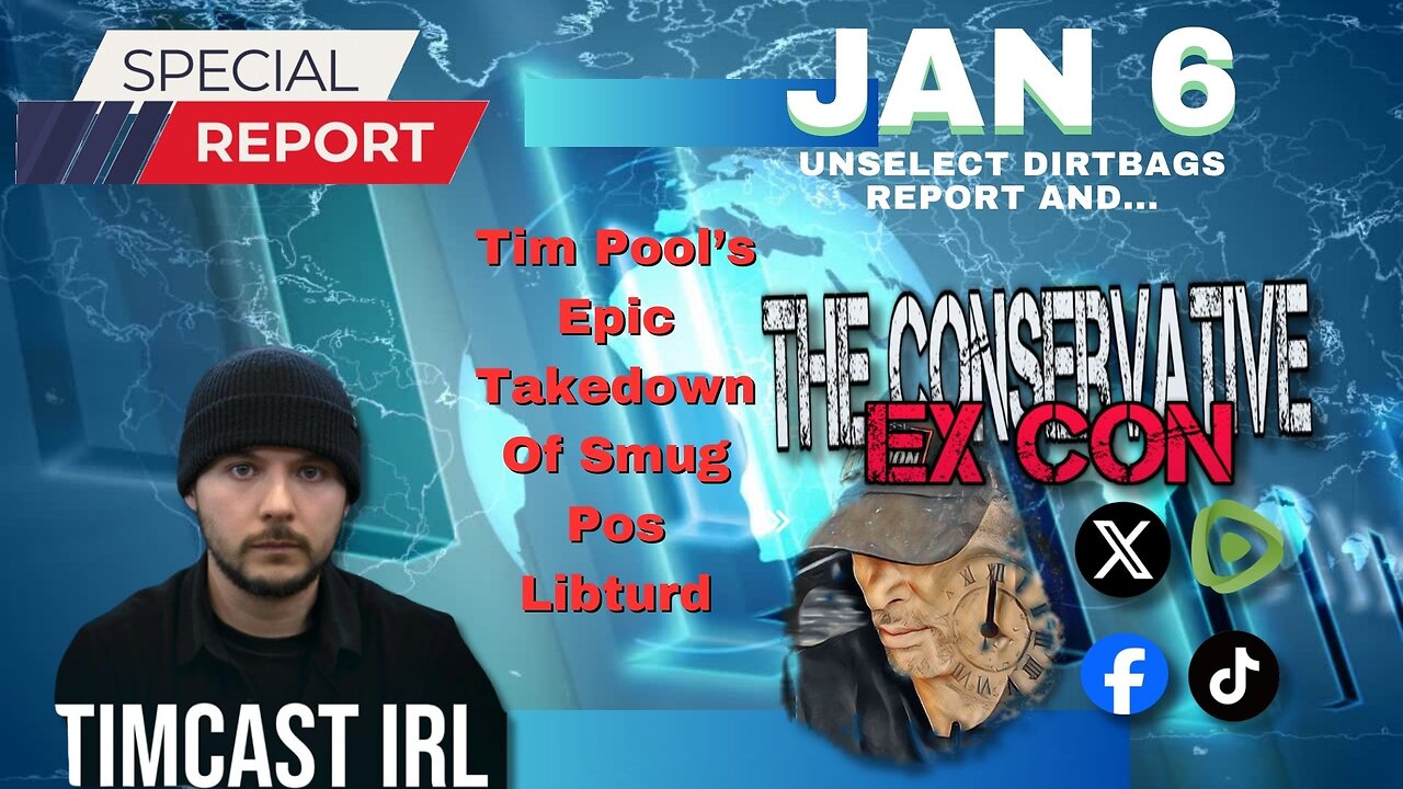 The Unselect Jan 6 Committee and Tim Pool's Beat Down