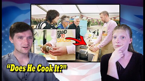 Alex Horne Brings A Snail To Bake Off?!