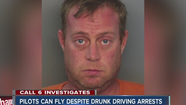 Call 6: Pilot arrested for drunk driving 3x legal limit