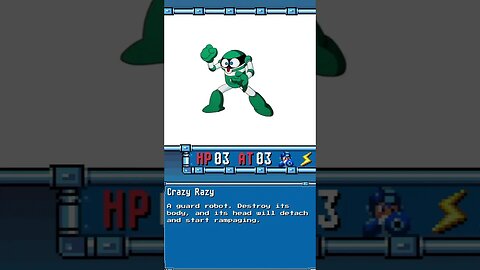 Megaman 1 Museum Lore: Crazy Razy