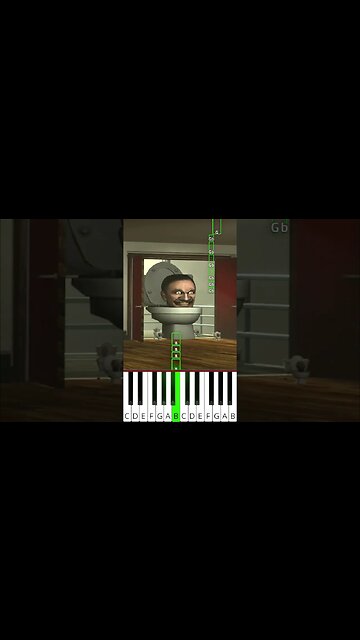 skibidi toilet 4 - Octave Piano Tutorial