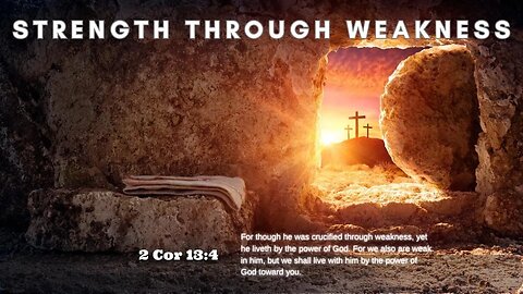 Strength Through Weakness | Pastor Bickel | Bethel Baptist Fellowship [SERMON]