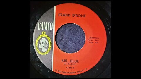 Frank D'Rone - Mr. Blue