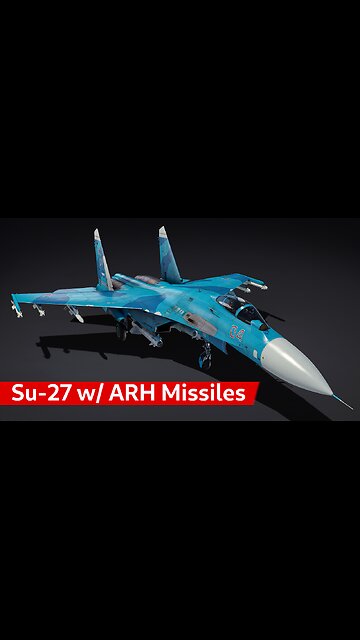 Su-27 with ARH Missiles?! ~ War Thunder Next Major Update Devblog #shorts #warthunder