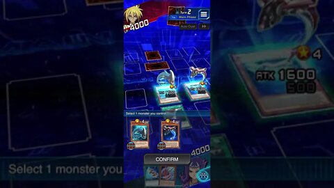 Yu-Gi-Oh! Duel Links - Buzzsaw Shark Gameplay & Effect Activation