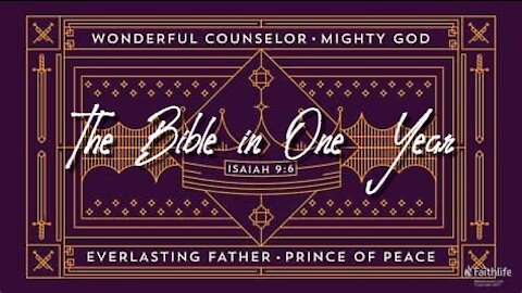 The Bible in One Year: Day 194 Wonderful...