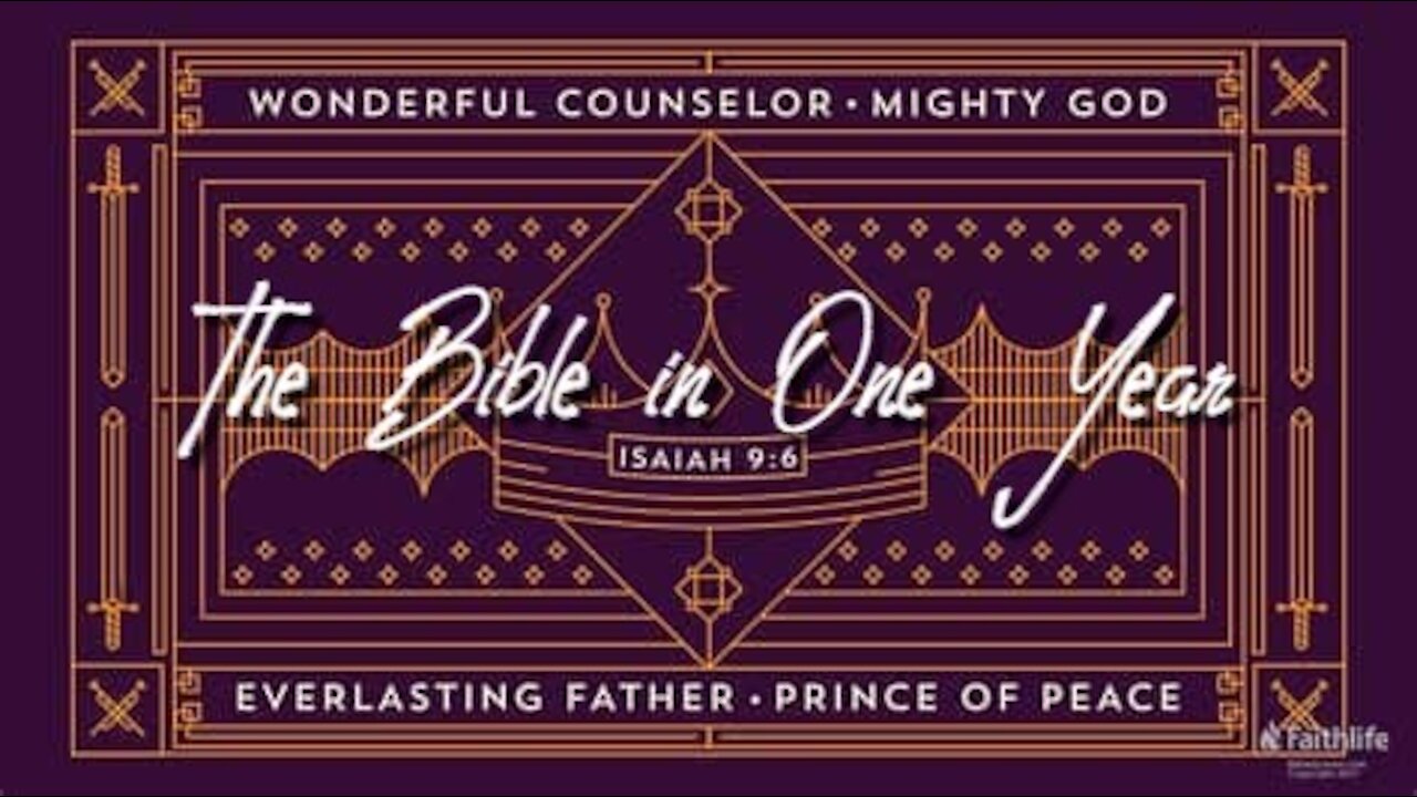 The Bible in One Year: Day 194 Wonderful...