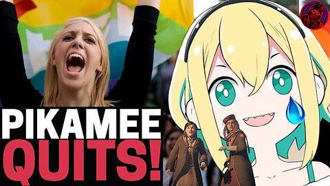 Popular Vtuber Pikamee QUITS STREAMING After THREATS From The MOB For Playing HOGWARTS LEGACY