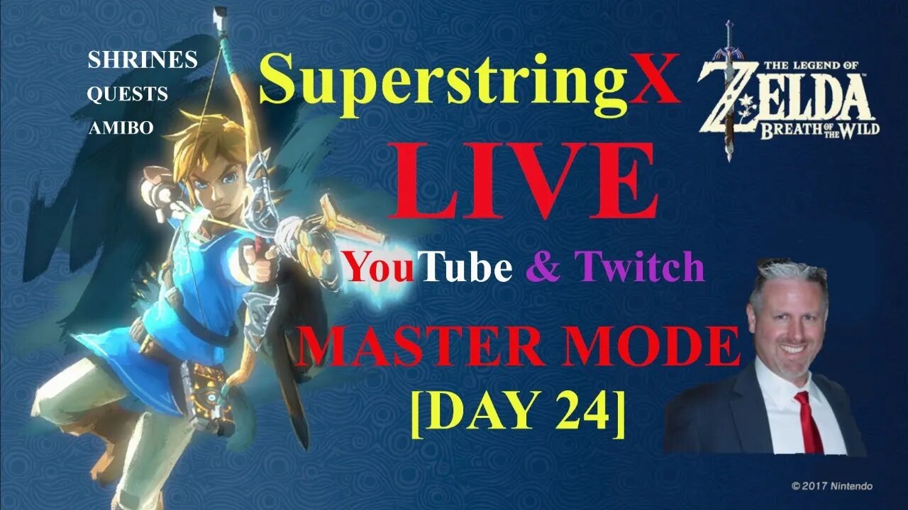 The Legend of Zelda: BOTW 100% Shrines [DAY #24] 3-20-2023 - SuperstringX Plays