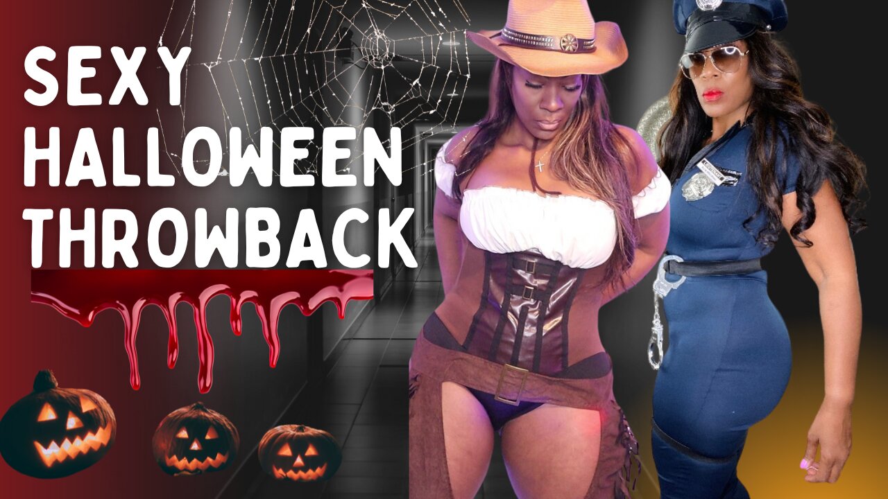 Pt 1 Halloween Throw Back | Jessica the Rabbit, Cowgirl and Police Costume Try on Haul