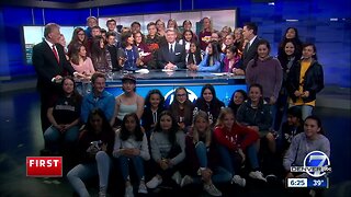 Alamosa's Ortega Middle School kids visit Denver7