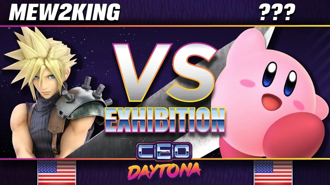 Mew2King (Cloud/Pokémon Trainer) vs. ??? (Kirby/Inkling) - SSBU Demo - CEO 2018