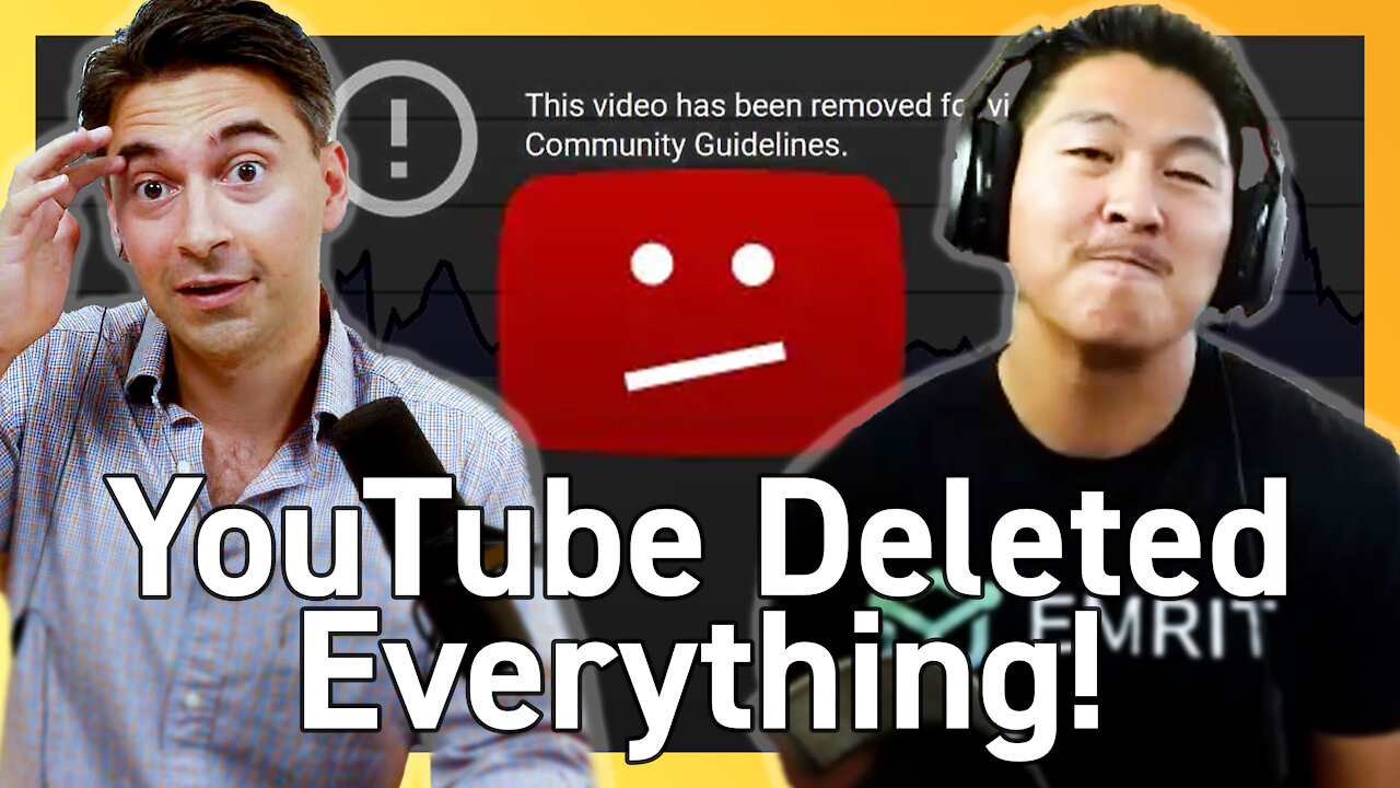 Why YouTube Censored🚫 + Deleted His Crypto Channels w/ 150,000+ Subscribers, 7,000+ Videos