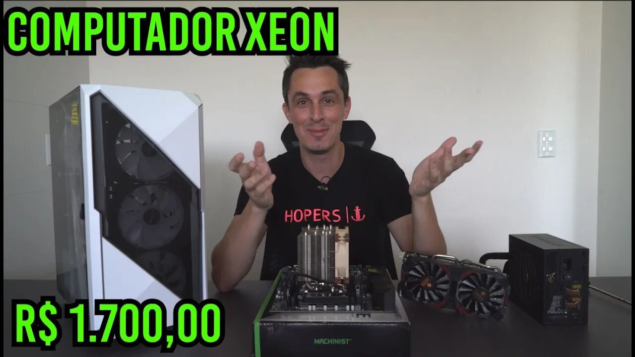 PC GAMER DE R$ 1.700,00 - COM PEÇAS DO ALIEXPRESS
