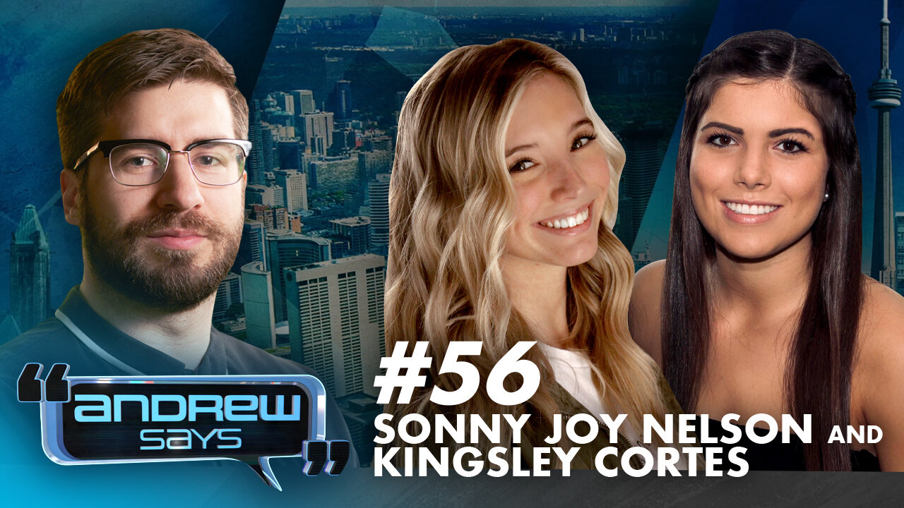 GETTR Vs. Free Speech — Sonny Joy Nelson & Kingsley Cortes | Andrew Says 56