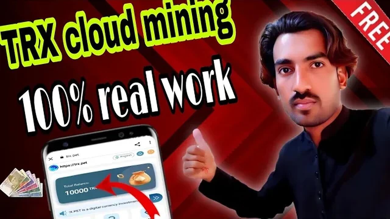 Free TRX mining site 2023 | new trx mining site | live payment proof Rs.19562