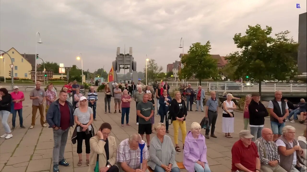 Wolgast - Maria spricht zu den Teilnehmern 12-09-2023