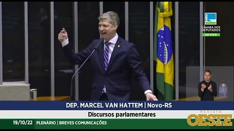 Deputado Marcel Van Hattem critica censura à Jovem Pan: 'PT ameaça a democracia'