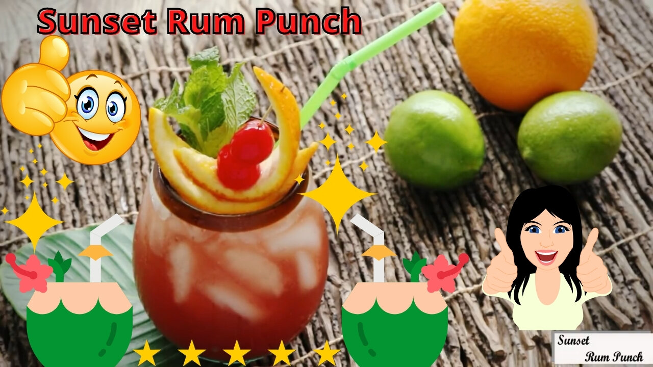 Sunset Rum Punch Recipe - Oh So Good!