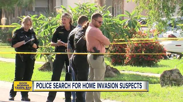 Police search for home invasion suspects in St. Pete