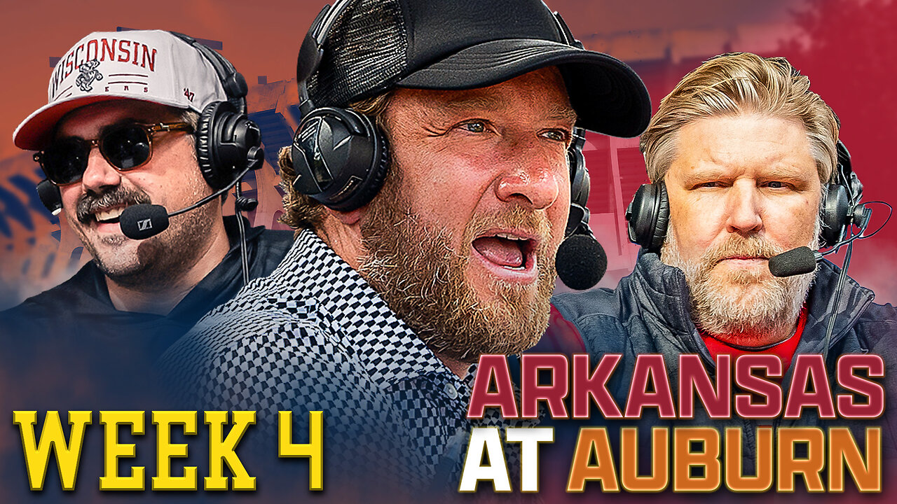 LIVE FROM AUBURN FOR ARKANSAS-AUBURN | Barstool College Football Show Week 4