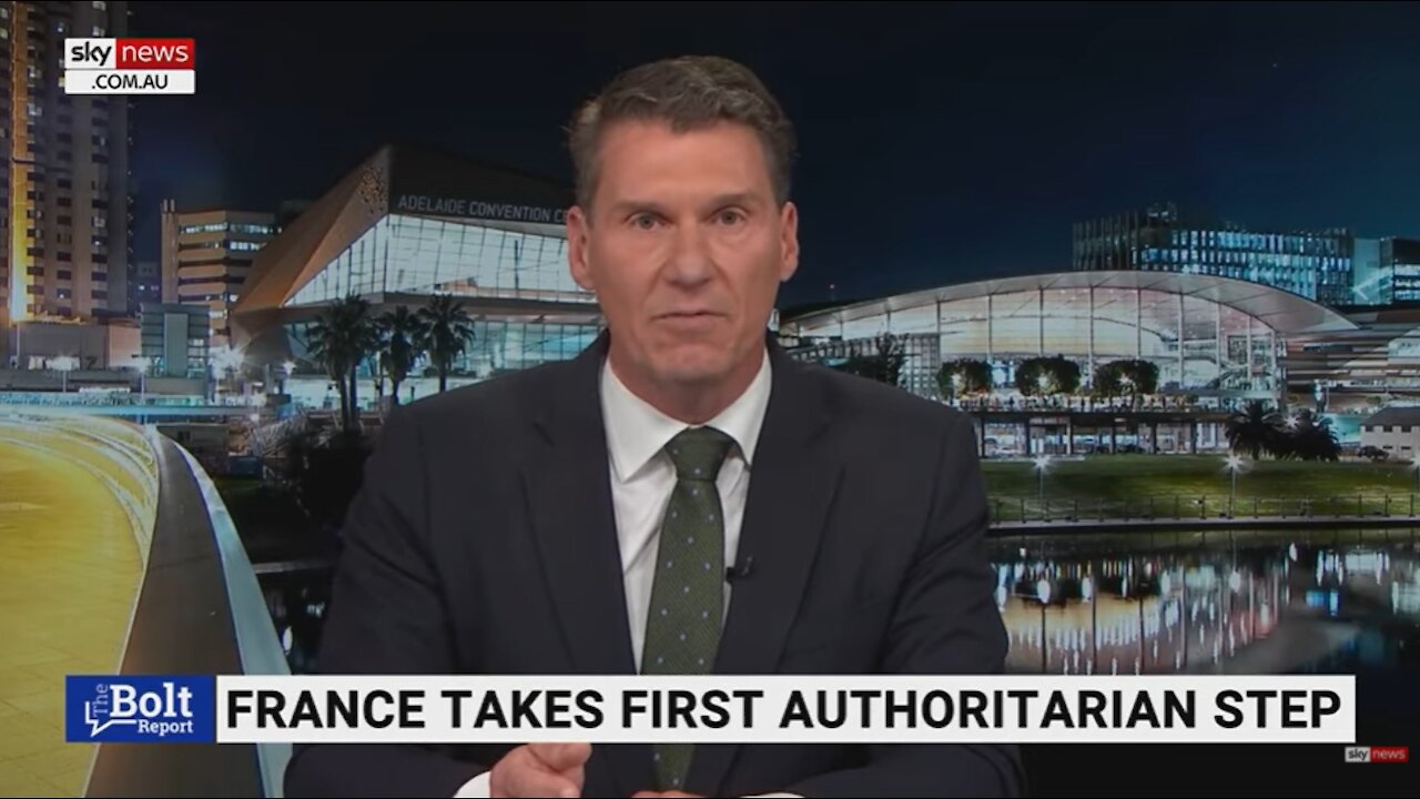 SKY NEWS AU: Macron's 'compulsory vaccinations' the first step in global authoritarian wave