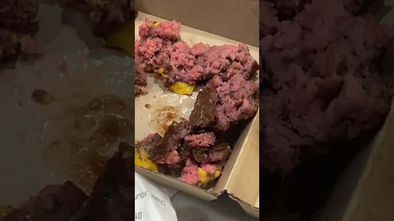 MCDONALDS SERVES RAW MEAT