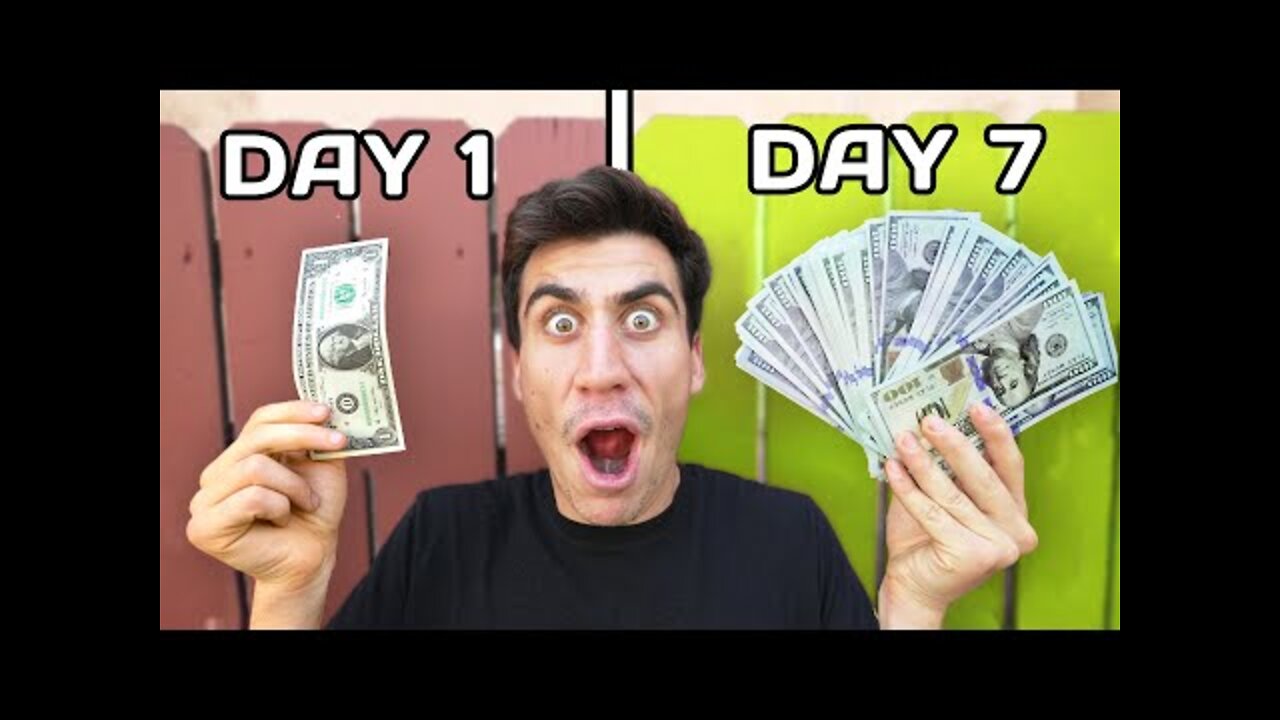 I Turned $1 Into $10,000 In 7 Days