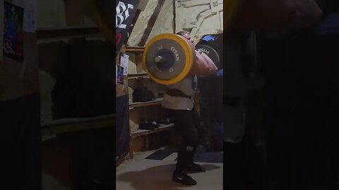 165 kg / 365 lb - Front Squat - Weightlifting Training