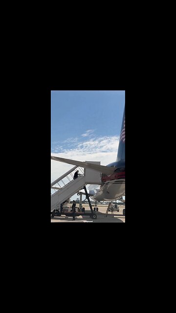 President Donald J. Trump on his way to Nashville, TN.