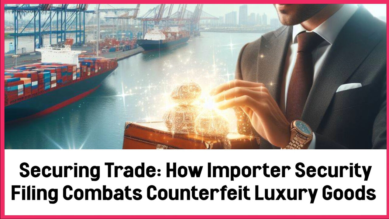 ISF: Safeguarding International Trade Against Counterfeit Luxury Goods