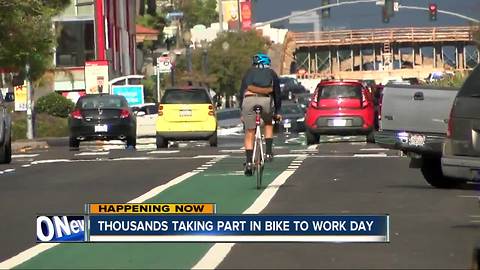 Thousands to take part in 'Bike to Work Day'